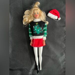 Vintage Mattel 1996 Holiday Season Barbie Incomplete